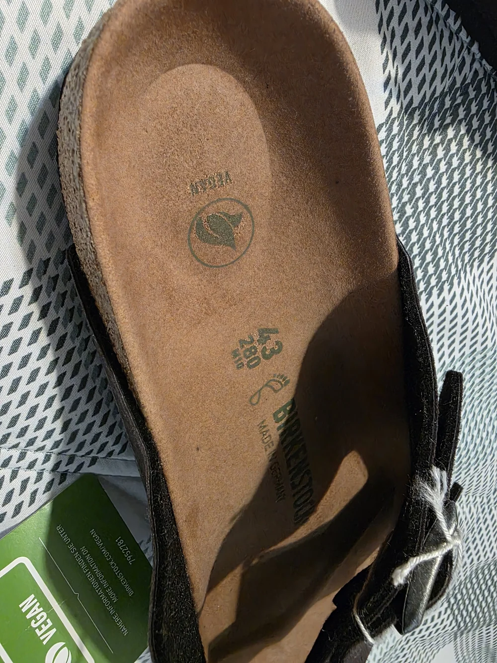 NWT! Birkenstock Arizona Sandals Sz. 43